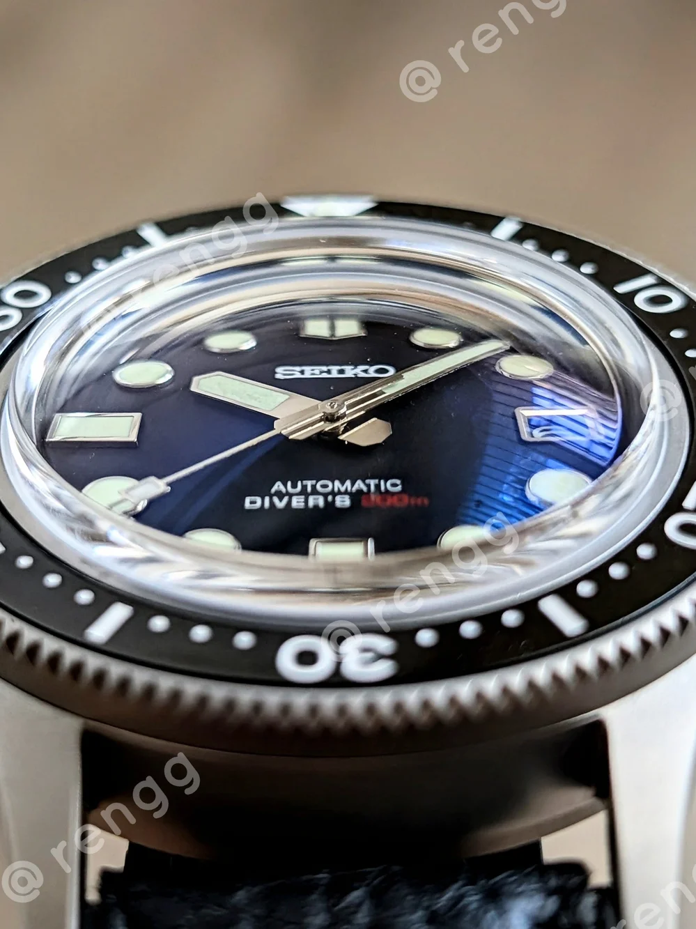 Seiko black automatic
